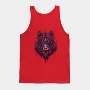 Wolf. Tank Top